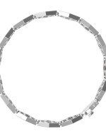 Браслет из белого золота c лазуритом и перламутром