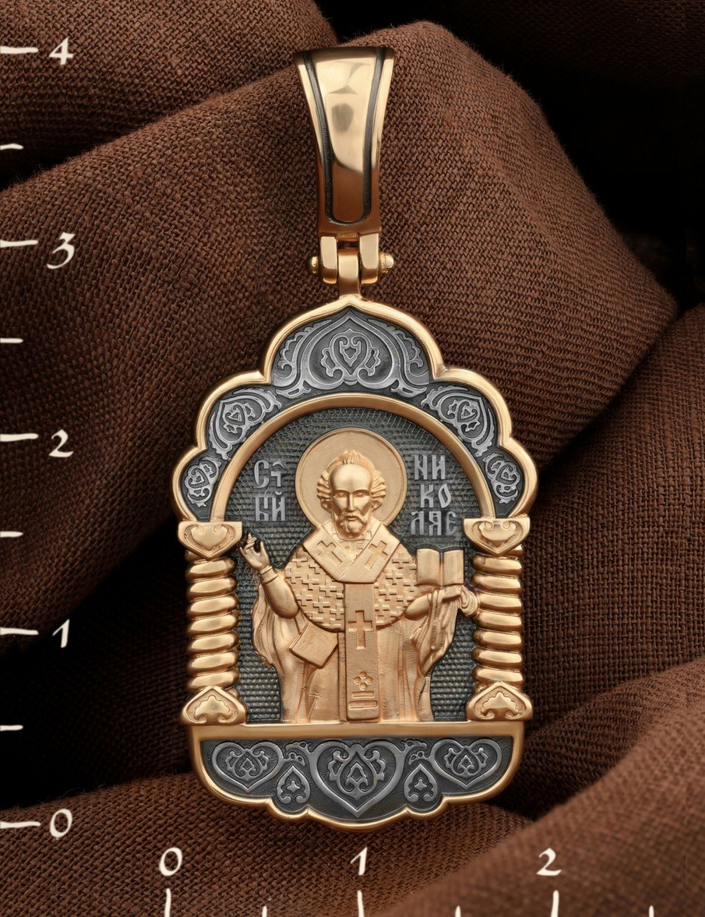 Образок из золота