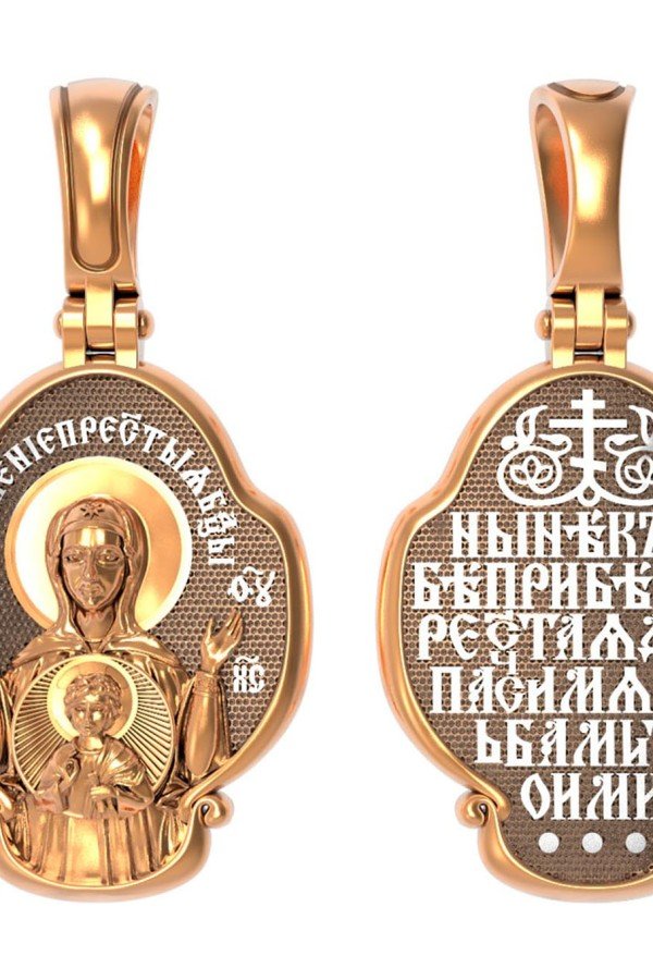 Образок из золота