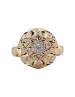 Кольцо из золота c бриллиантами