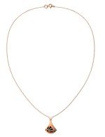 Колье из золота c бриллиантами и ониксом