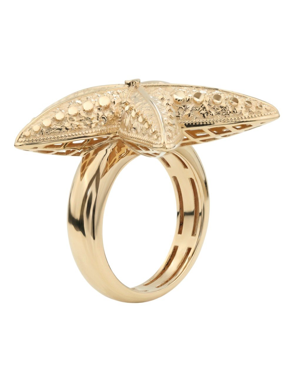 Кольцо из золота c рубином