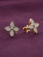 Серьги из золота c бриллиантами