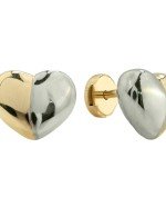 Серьги из лимонного золота