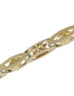 Цепь из лимонного золота