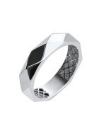 Кольцо из белого золота