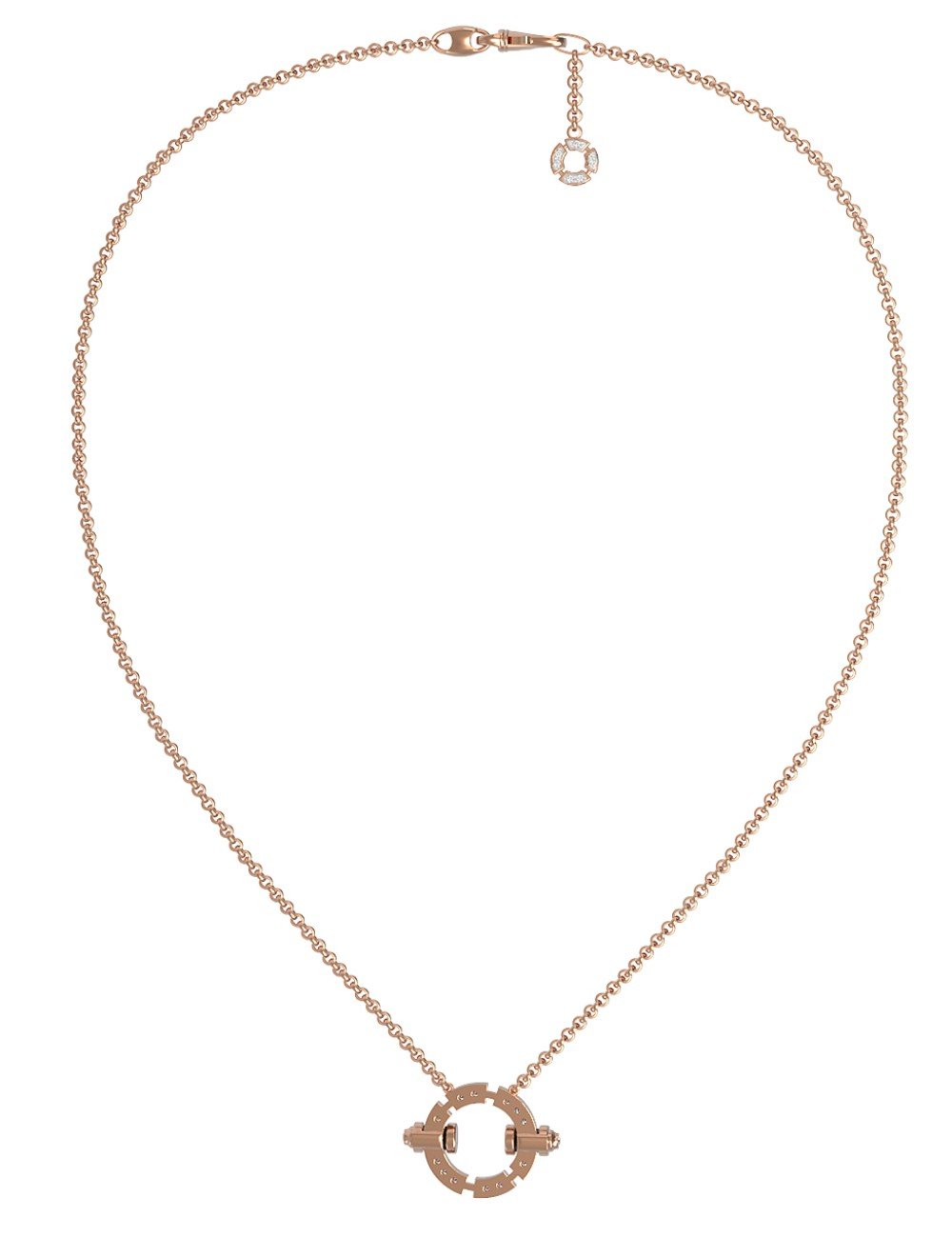 Колье из золота c бриллиантами и ониксом