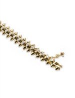 Браслет из лимонного золота c бриллиантами