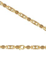 Браслет из лимонного золота