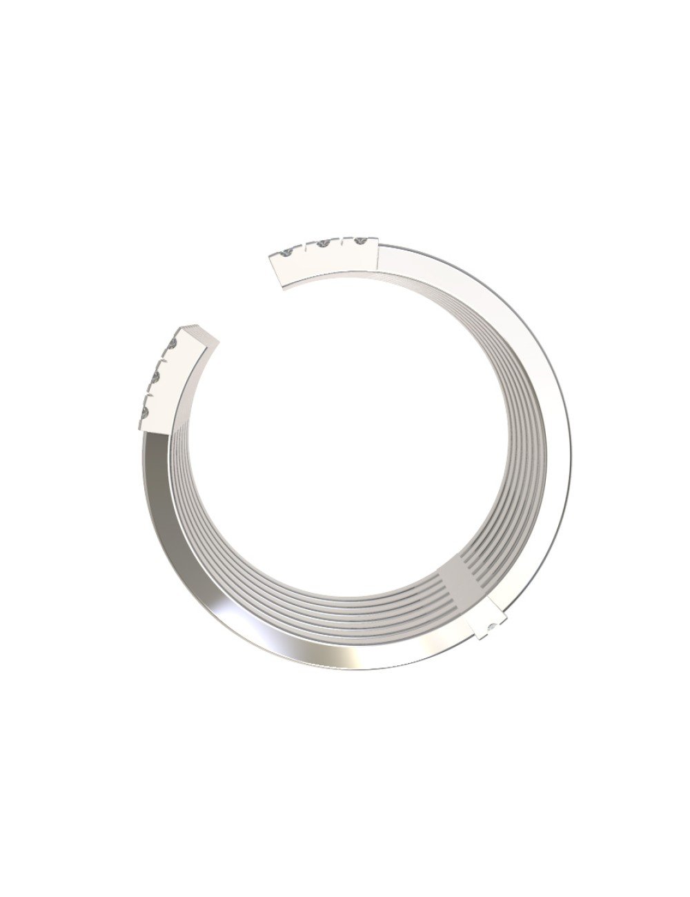 Кольцо из белого золота c бриллиантами