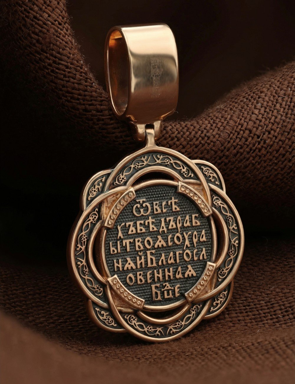 Образок из золота