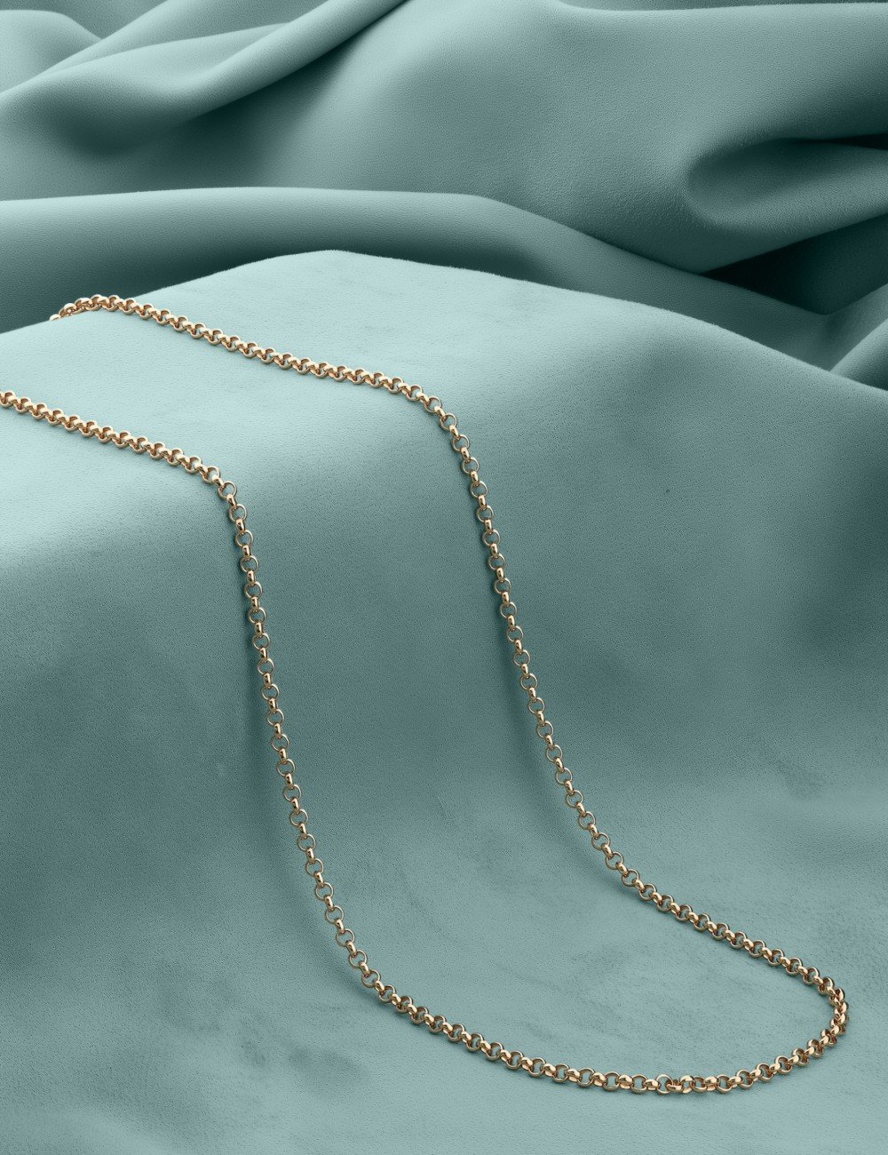 Цепь из лимонного золота