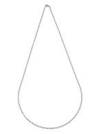 Цепь из белого золота