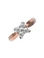 Кольцо из золота c бриллиантами