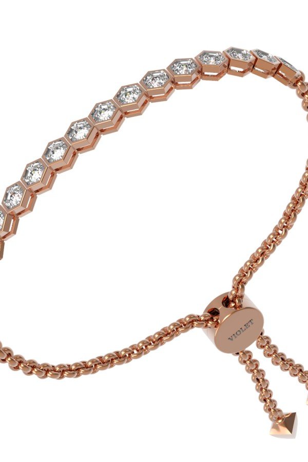 Браслет из золота c бриллиантами