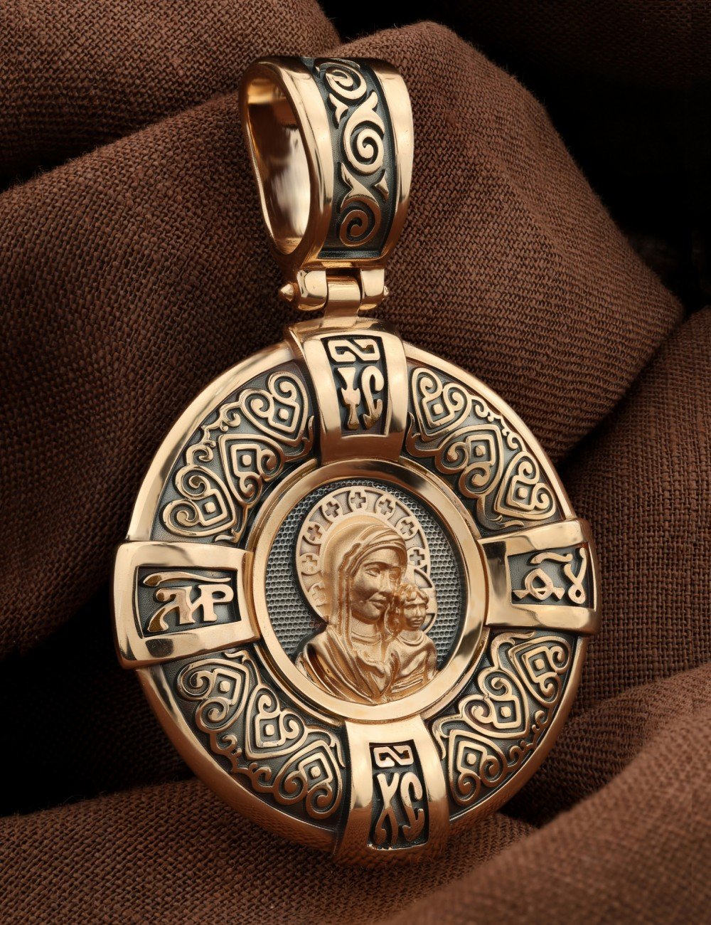 Образок из золота