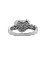 Кольцо из белого золота