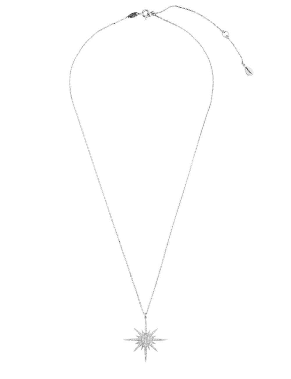 Колье из белого золота c бриллиантами