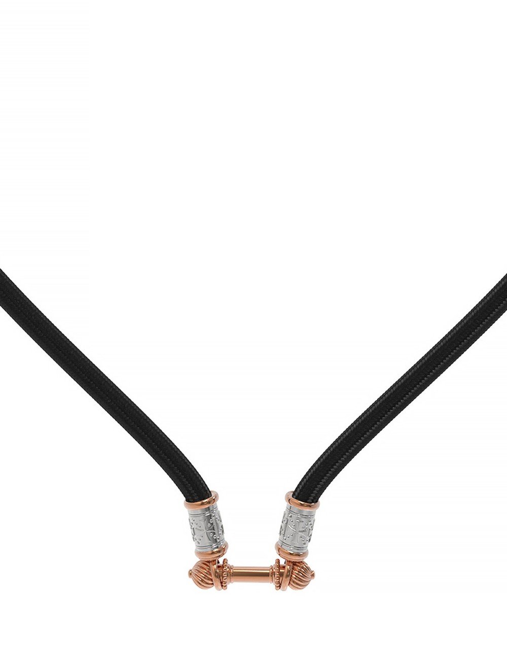 Шнурок шёлковый из золота c шёлковым шнурком