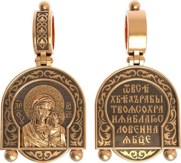 Образок из золота