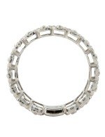 Кольцо из белого золота c бриллиантами