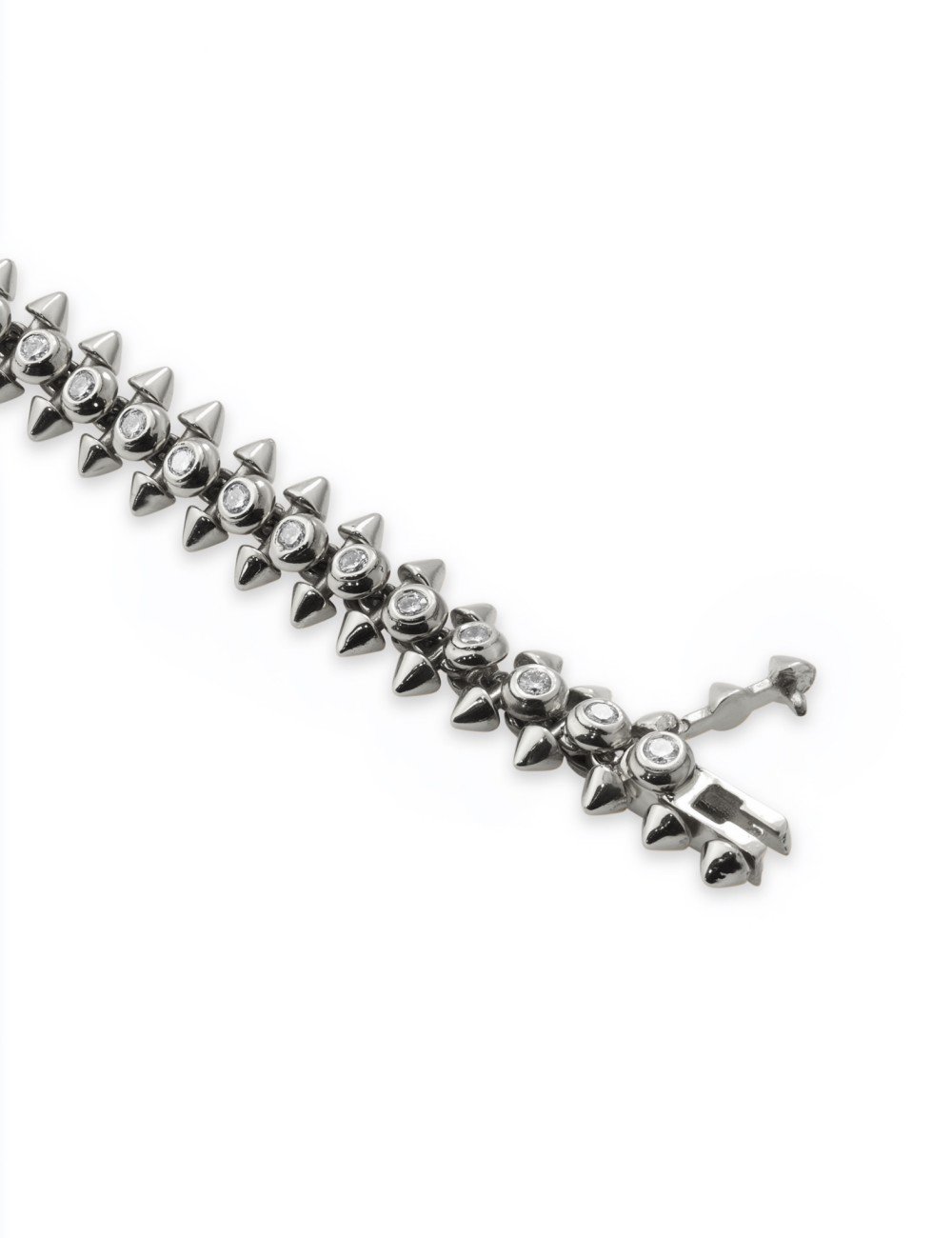 Браслет из белого золота c бриллиантами