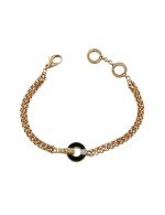 Браслет из золота c бриллиантами и ониксом