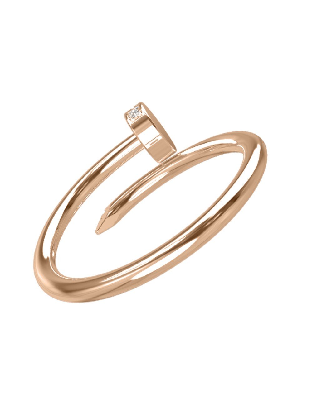 Кольцо из золота c бриллиантами