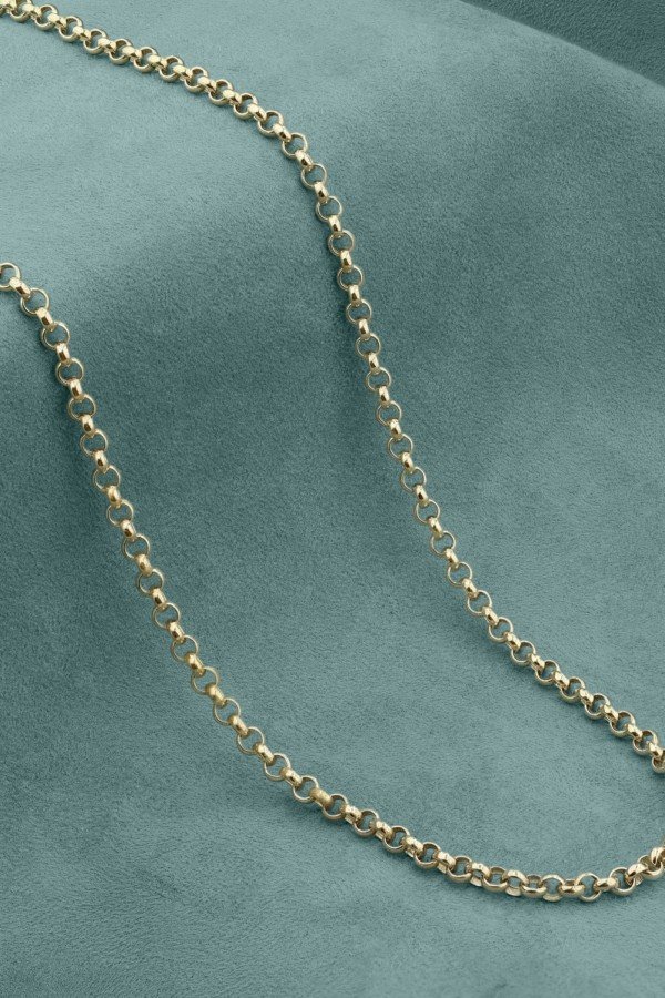 Цепь из лимонного золота