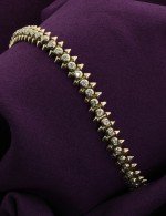 Браслет из лимонного золота c бриллиантами