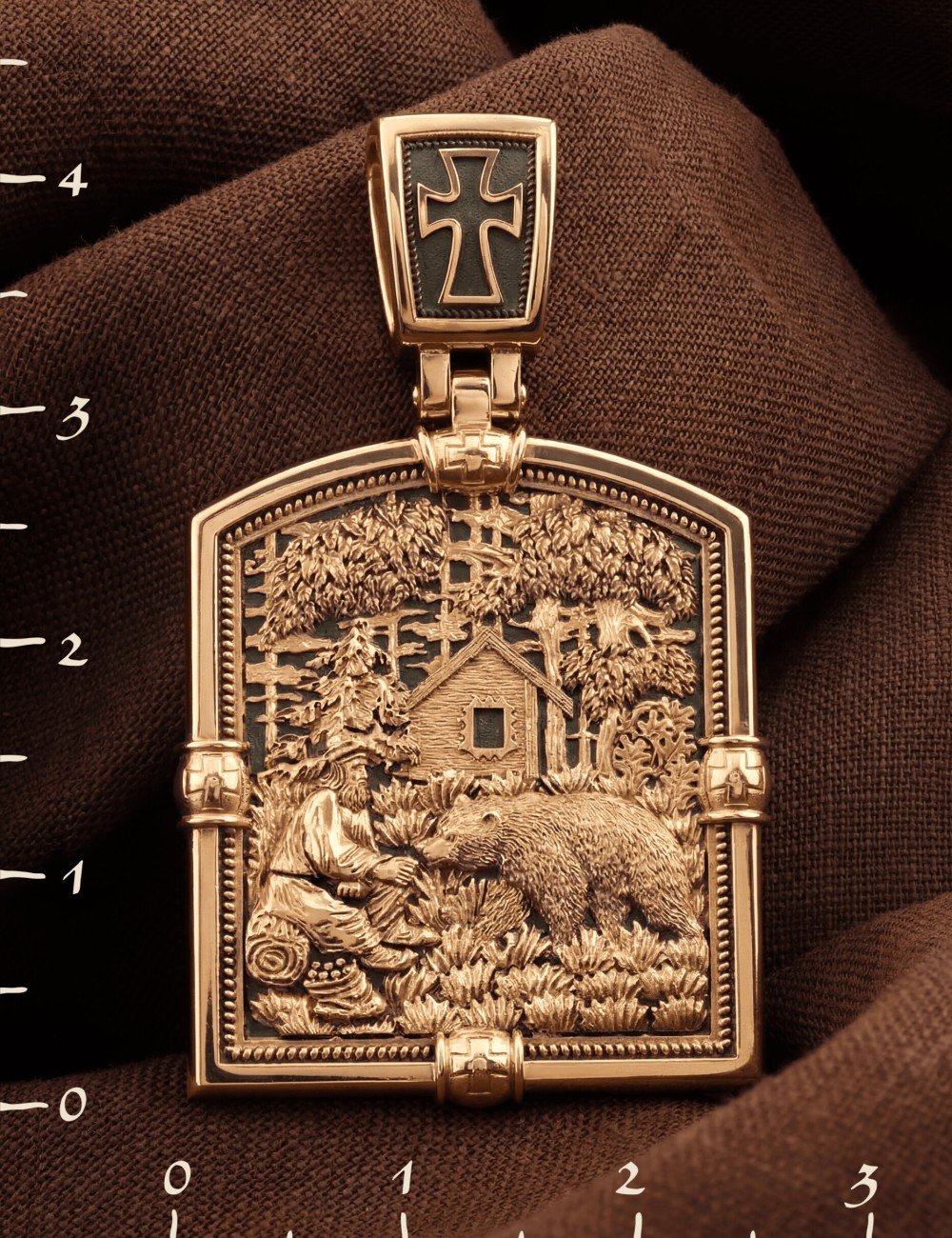 Образок из золота