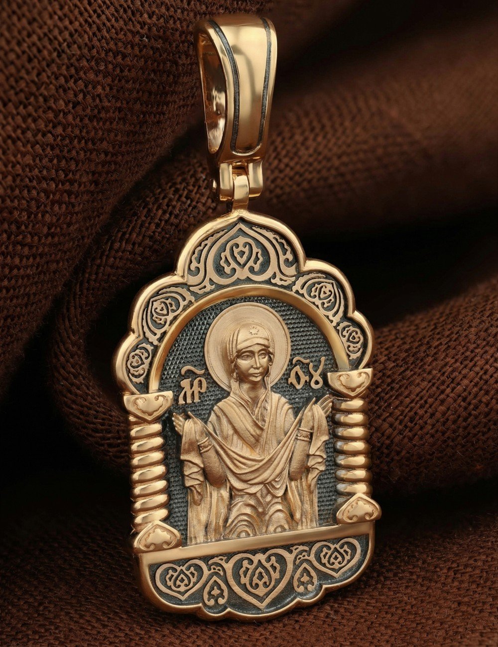 Образок из золота