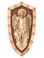 Образок из золота c деревом груши