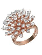 Кольцо из золота c бриллиантами