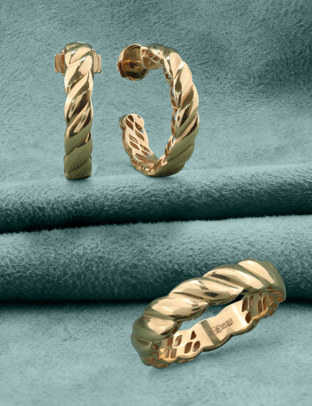 Серьги из золота