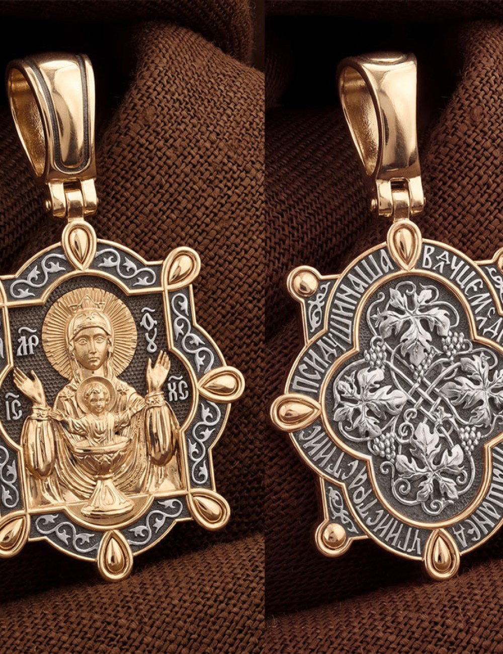 Образок из золота