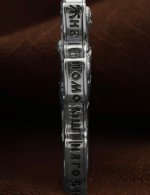 Крест из белого золота