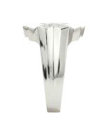 Кольцо из белого золота c бриллиантами