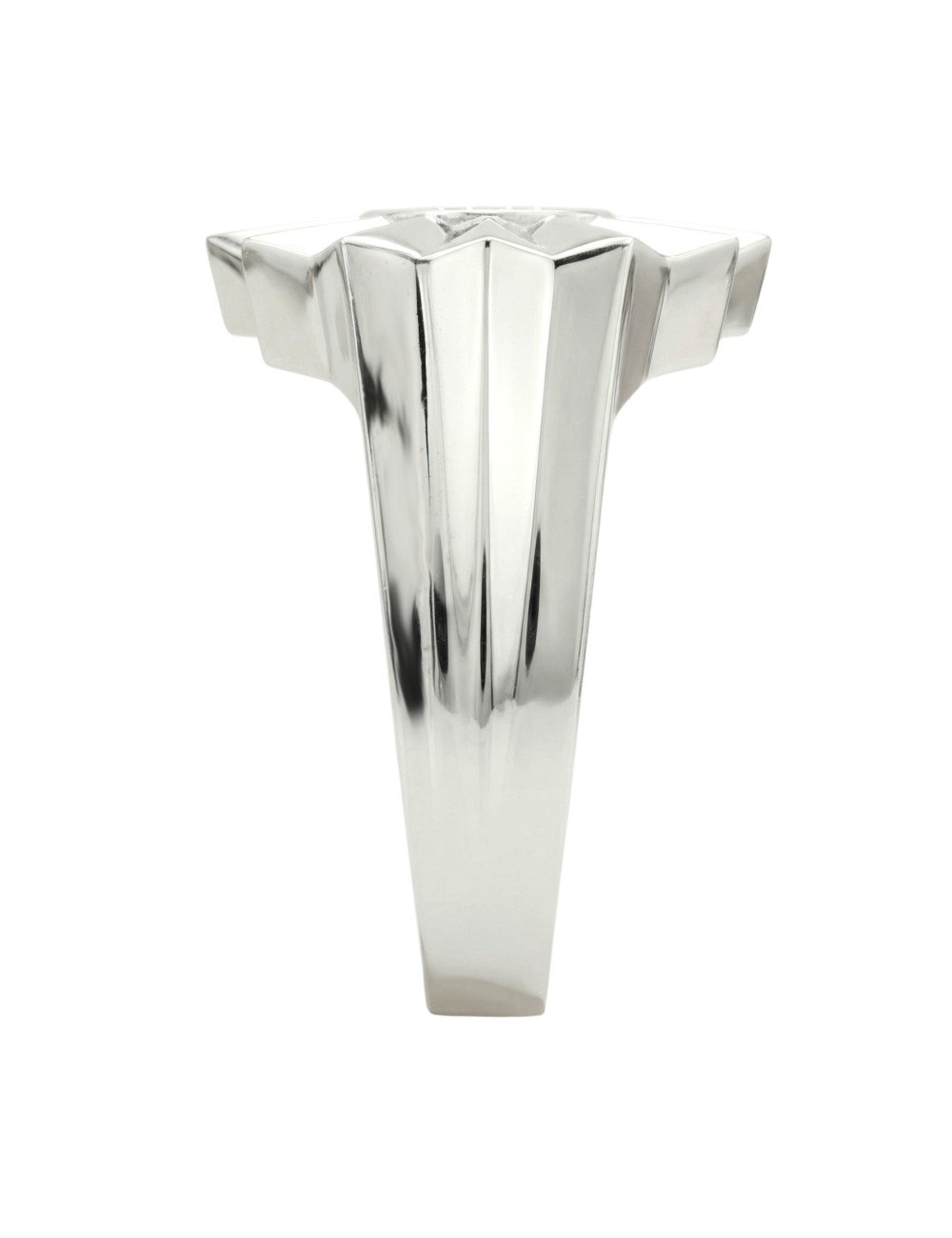 Кольцо из белого золота c бриллиантами