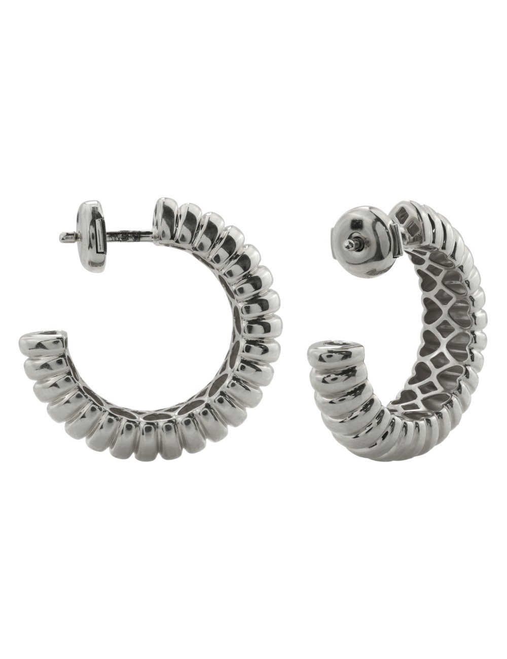 Серьги из белого золота