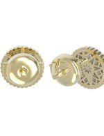 Серьги из лимонного золота