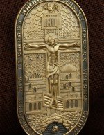 Образок из лимонного золота