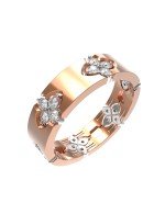 Кольцо из золота c бриллиантами