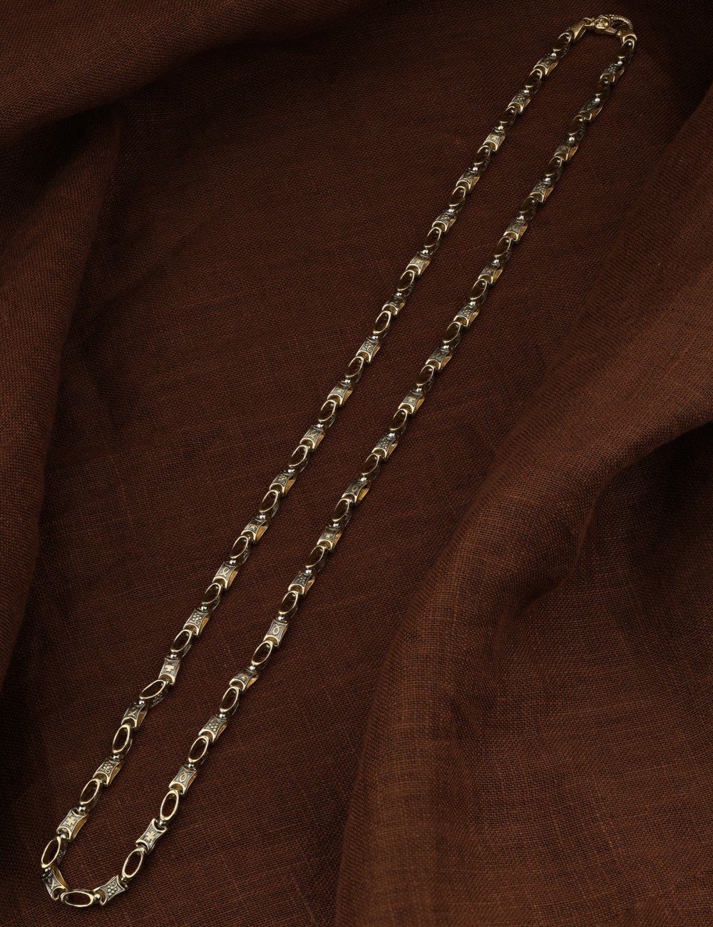 Цепь из лимонного золота