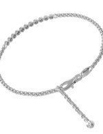 Браслет из белого золота c бриллиантами