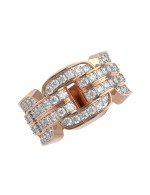 Кольцо из золота c бриллиантами