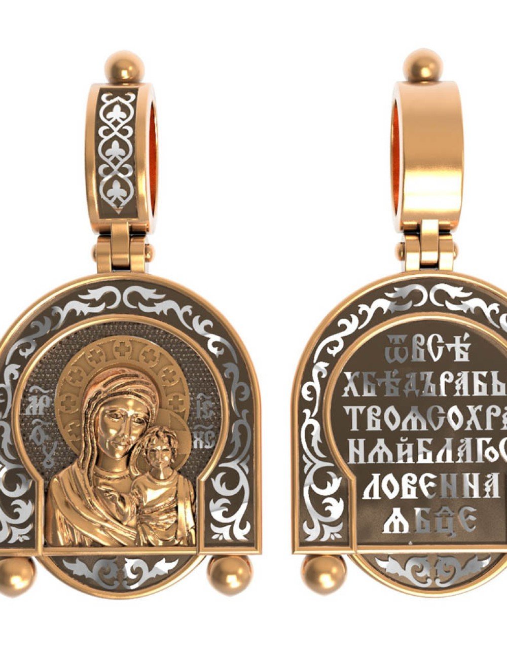 Образок из золота