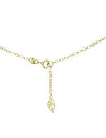 Колье из лимонного золота