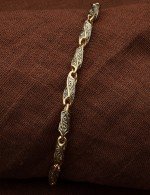 Браслет из лимонного золота