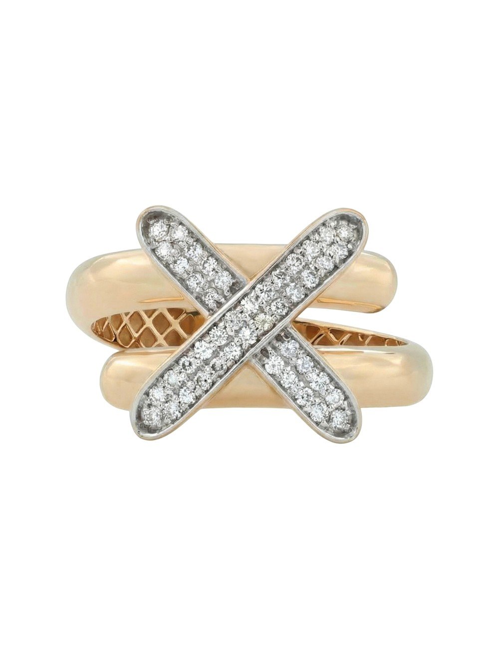 Кольцо из золота c бриллиантами